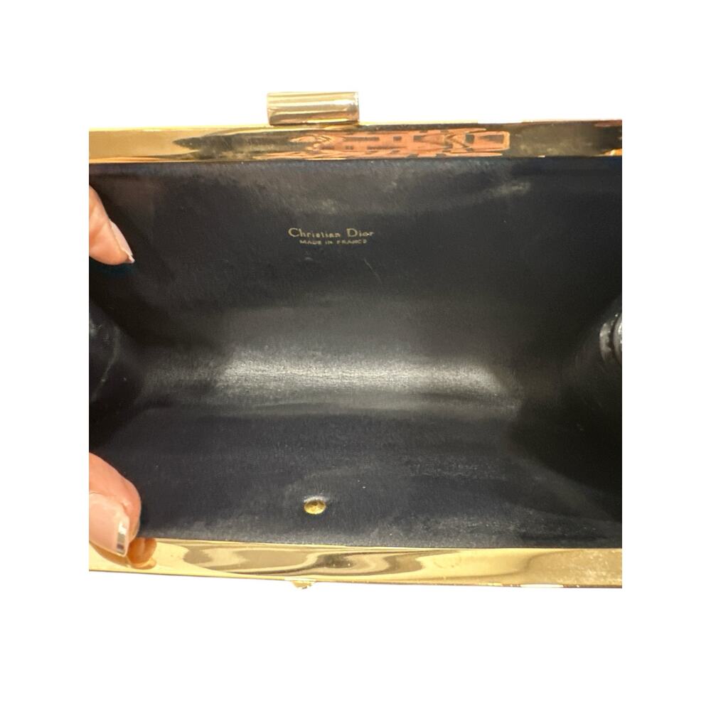 802. Christian Dior Clutch Bag - Picture 4 of 6
